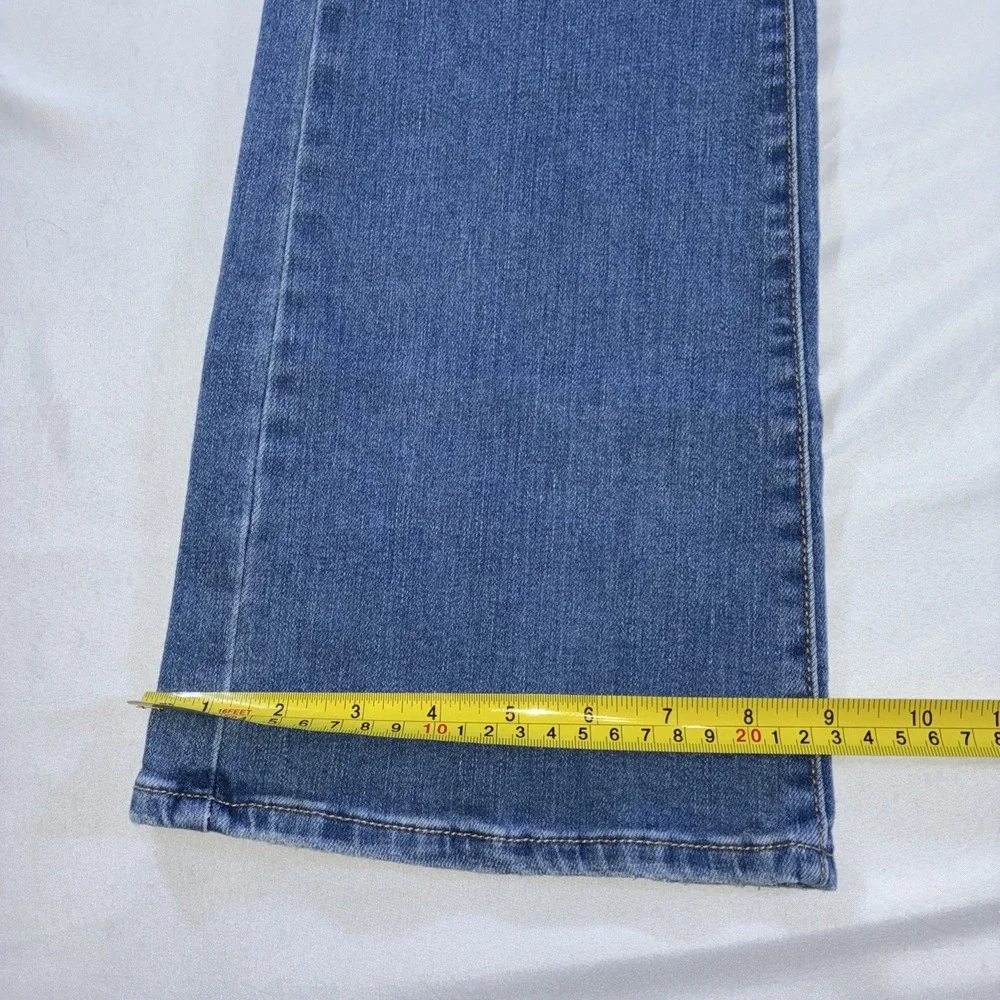 Levi's‎ 725 High Rise Bootcut Stretch Distressed Jeans Women's W32 L30 Blue